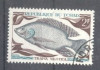 Tchad 1969 Fish, used AE.185, Stampilat