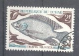 Tchad 1969 Fish, used AE.185