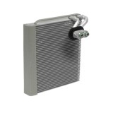 Evaporator Hyundai Sonata, 2010-2014; Kia Optima, 2010- Motor 2,0/2,4 Benzina; 2.0 H, Aluminiu, 255x285x38, Tip Gaz: R134a, tehnologie cu curgere par