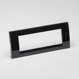 Ramă ornament 6M negru System - GEWISS | GW22116