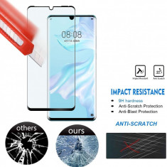 Folie de sticla Huawei P30 PRO, MyStyle 5D FULL GLUE Negru