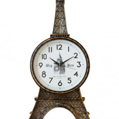 Ceas de perete, Turn Eiffel, Vintage, 80 cm, 933GD