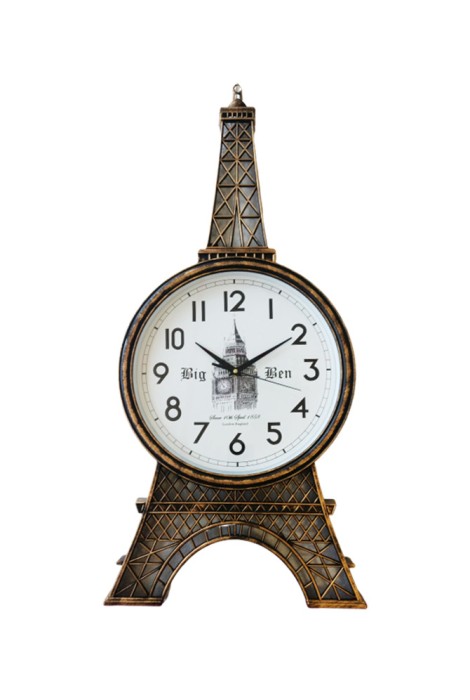 Ceas de perete, Turn Eiffel, Vintage, 80 cm, 933GD