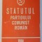 STATUTUL PARTIDULUI COMUNIST ROMAN , 1984, FORMAT DE BUZUNAR