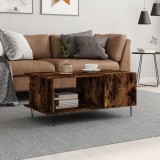 Gossi masuta de cafea, stejar fumuriu, 90x50x40 cm, lemn prelucrat