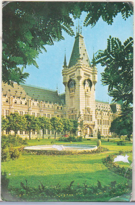 bnk cp Iasi - Palatul Culturii - circulata