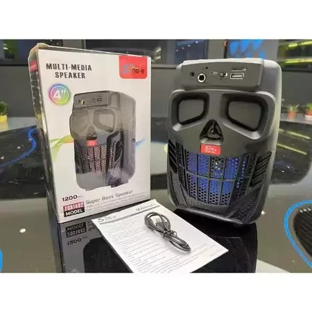 Noua boxă portabilă ZQS1492 cu funcție de karaoke, Bluetooth wireless, difuzor de 3 inch, funcție de m
