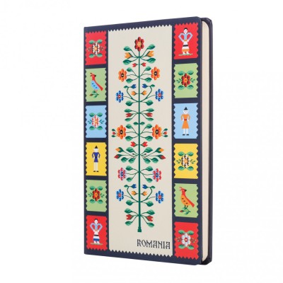 Agenda nedatata Pomul vietii, foi albe, 13,8 x 19,6 cm, 144 pg, MB263 B4 foto
