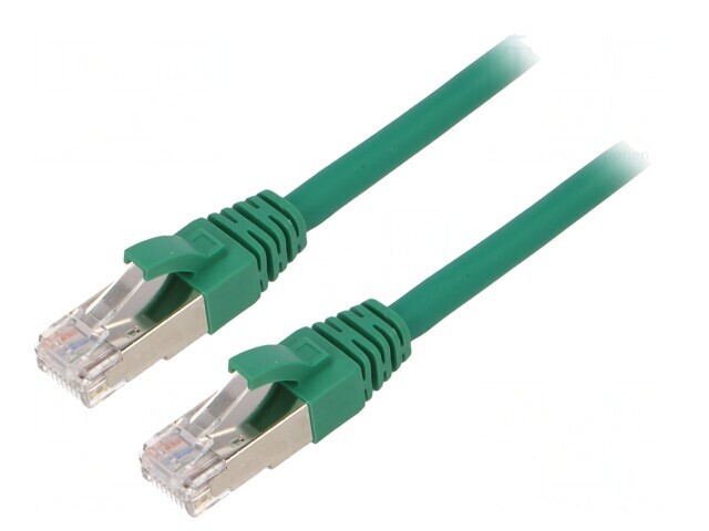 Patch Cord Cat.6a S/FTP LSZH Verde