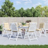 VidaXL Perne scaun cu spătar mic, 6 buc., bej, textil oxford 377682