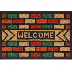 Covoras intrare Welcome 60 x 40 cm, Multicolor