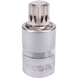 Yato YT-04346 - Capat cheie tubulara cu profil spline exterior sistem de prindere 1/2 inch M16