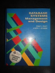 Philip J. Pratt, Joseph J. Adamski - Database Systems. Management and Design foto