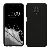 Husa pentru Xiaomi Redmi Note 9S / Redmi Note 9 Pro / Redmi Note 9 Pro Max, Silicon, Negru, 56562.01, kwmobile, Carcasa