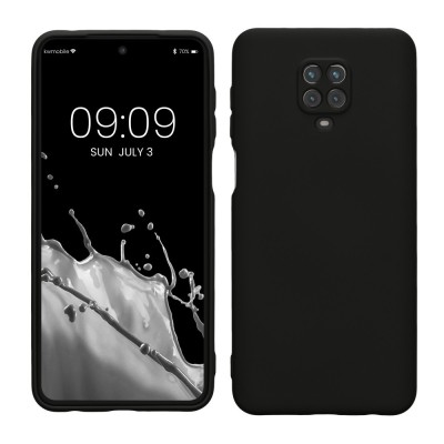 Husa pentru Xiaomi Redmi Note 9S / Redmi Note 9 Pro / Redmi Note 9 Pro Max, Silicon, Negru, 56562.01, kwmobile foto