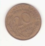 Franța 20 centimes 1967