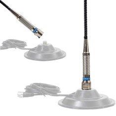Antena statie radio CB PNI ML90 150W impedanta 50 Ohmi lungime 0.71 metri