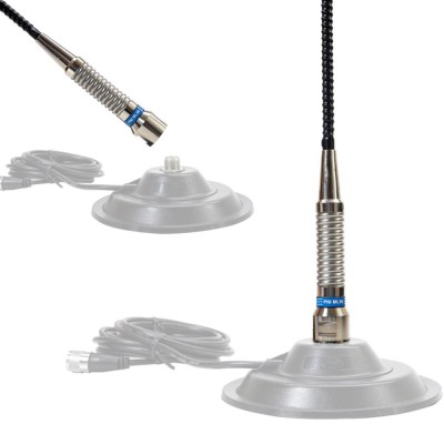 Antena statie radio CB PNI ML90 150W impedanta 50 Ohmi lungime 0.71 metri foto