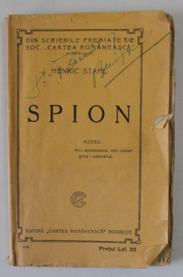 SPION de HENRIC STAHL , 1936 , foto