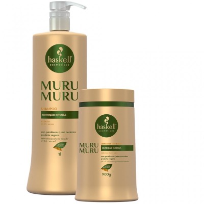 Kit Sampon 1Lmasca 900 G Murumuru Haskell foto