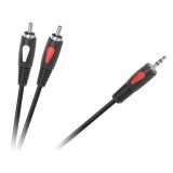 CABLU 3.5 TATA-2RCA 3.0M ECO-LINE CABLETECH - KPO4004-3.0