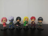 Set 12 figurine chibi, Anime Naruto
