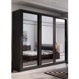DRESSING ALICE 2 , NEGRU , 250X215X60 CM