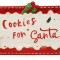 Platou ceramica Cookies for Santa