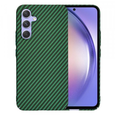 Husa pentru Samsung Galaxy A54 A546, Techsuit, Carbonite FiberShell, Verde foto