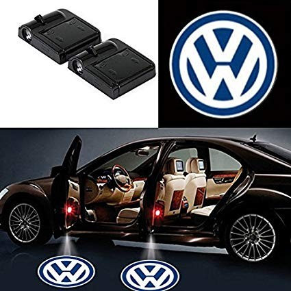 Set 2 Proiectoare LED Logo lumini usi auto holograma VW,UNIVERSALE