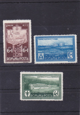 ROMANIA 1932 - SANATORIUL PTT - MNH - LP 100 foto