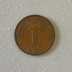 Moneda 1 PFENNIG - 1989 D - Germania - KM 105 (271)