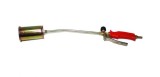Arzator gaz cu robinet si clapeta, rosu, 72cm, parlitor, GF-1211