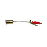 Arzator gaz cu robinet si clapeta, rosu, 72cm, parlitor, GF-1211