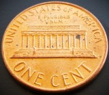 Moneda 1 CENT - SUA, anul 1977 * cod 3930 = A.UNC - litera D, America de Nord