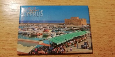 D4 - Magnet frigider - tematica turism - Cipru 1 foto