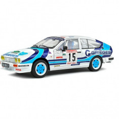 Macheta auto Alfa Romeo GTV6 N°15 C.Rigollet Garrigues 1986, 1:18 Solido