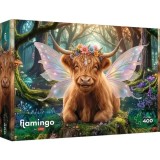 PUZZLE TREFL 400 FLAMINGO PASTRATORUL DE VISE AL PADURII