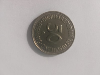 50 pfenning 1982 G foto