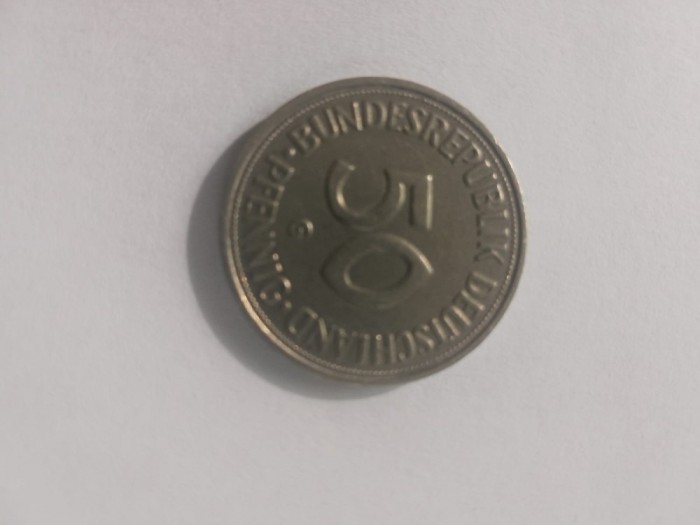 50 pfenning 1982 G