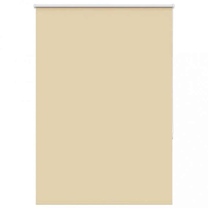 Jaluzea cu role opace Bej 115x150 cm Lățime material 110,7 cm