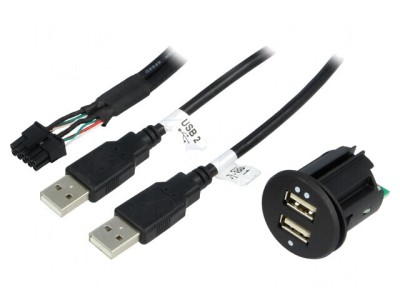 &amp;Icirc;ncărcător Auto USB Dublu 12-24V 5V/2.1A foto
