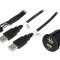 &Icirc;ncărcător Auto USB Dublu 12-24V 5V/2.1A