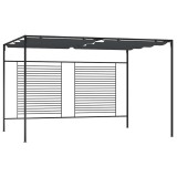 Cumpara ieftin Pavilion cu acoperis retractabil, antracit, 4x3x2,3 m, 180 g/m&sup2;