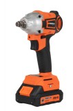 Masina de Insurubat cu Impact Wolfson 21V, 2Ah, 400Nm, 2 Acumulatori + Chei Impact si Cutie