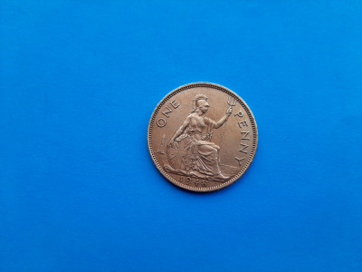 One Penny 1948 Anglia-stare buna !!( Curatata)-Oferta!! foto