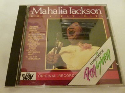 Mahalia Jackson -greatest hits -cd foto