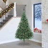 VidaXL Pom de Crăciun artificial pre-iluminat Verde 240 cm PVC 3397038