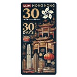 eSIM Hong Kong, Unlimited Standard, 30 Days