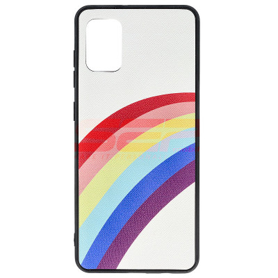 Toc TPU Colours Samsung Galaxy A51 Rainbow foto